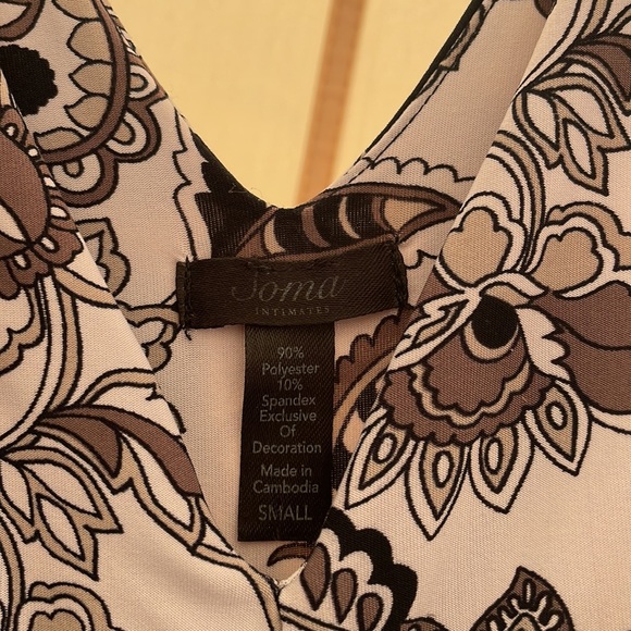 Soma. Long maxi dress. Black and white. Size S. - Picture 5 of 5